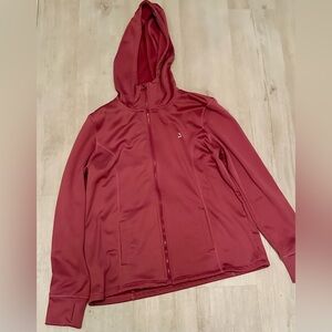 Reel Legends Women’s Pink Fleece Hoodie Jacket | Fishing Gear | Large, Like NWT!